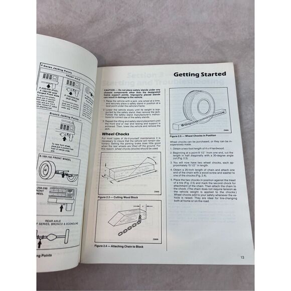 Vintage Ford 1982 Light Truck Econoline Bronco do-it-yourself service guide - Picture 6 of 8